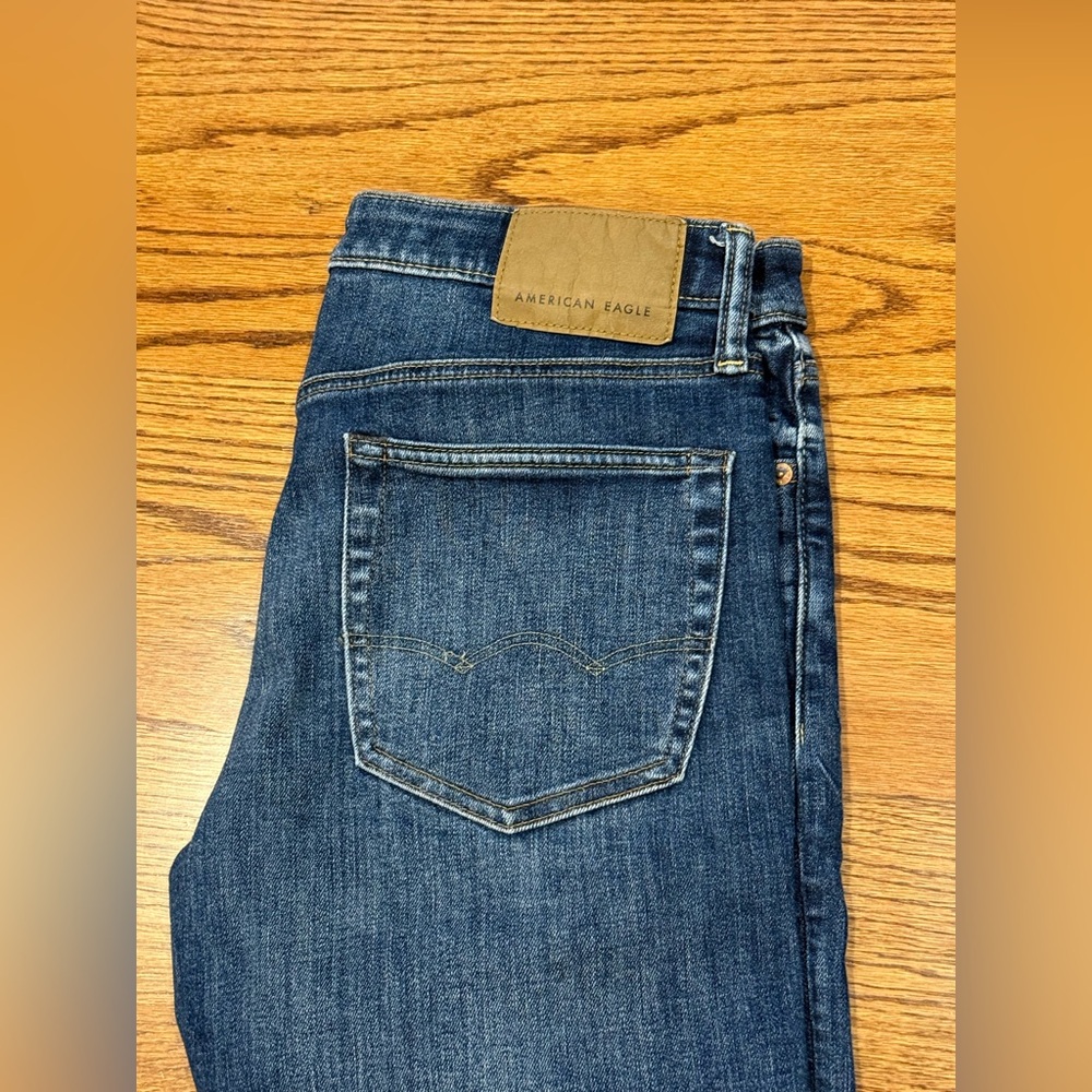 American Eagle Outfitters Dark Blue Denim Jeans